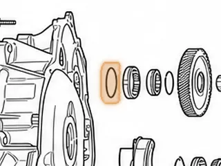 Shim, VT25-E Pinion To Case (Selective) (2.345”OD, 1.960”ID) 2002-Up (Also Fits Pinion To Bell Housing) — Part # 205276A