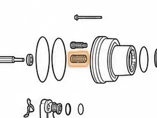 Bushing, VT25-E Pump Housing (1.485”Long, .750”ID) 2002-Up — Part # 205034A