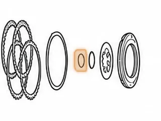 Snap Ring, VT25-E Holds Forward Clutch Return Spring In Drive Pulley (.050”Thick, 1.375”OD) (W/2 Eyelets) 2002-Up… — Part # 205877A