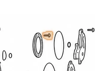 Bolt Set, VT25-E Holds Retainer # 695 To Case Cover (3 Pieces) (10mm) 2002-Up — Part # 205783AK