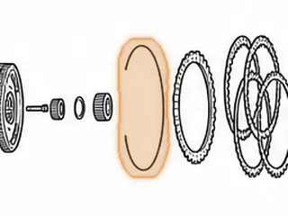Snap Ring, VT25-E Holds Forward Clutch Pressure Plate In Front Drive Pulley Half (.059”Thick, 7 3/16”OD) 2002-Up — Part # 205876A