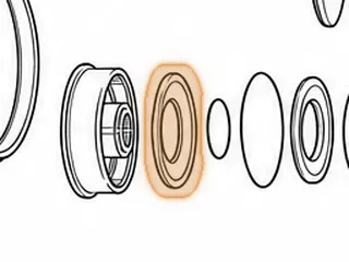 Piston, VT25-E Drive Pulley Apply (.555”Thick, 5.582”OD, 2.600”ID) 2002-Up — Part # 205961A