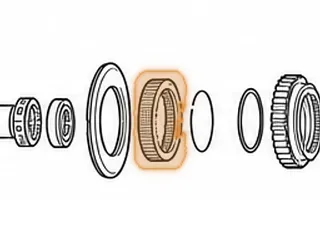 Spring & Retainer, VT25-E Reverse Clutch Return (.920”Thick, 4.380”OD, 3.240”ID) (30 Coil Springs) 2002-Up — Part # 205976A
