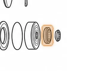 Ball Bearing, VT25-E Drive Pulley (Rear) (.590”Thick, 2.835”OD, 1.375”ID) (9 Balls) (Cast # 803901 FAG) 2002-Up — Part # 205235A