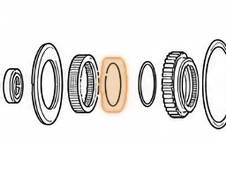 Snap Ring, VT25-E Holds Reverse Clutch Return Spring In Case (.058”Thick, 3.220”OD) 2002-Up — Part # 205893A